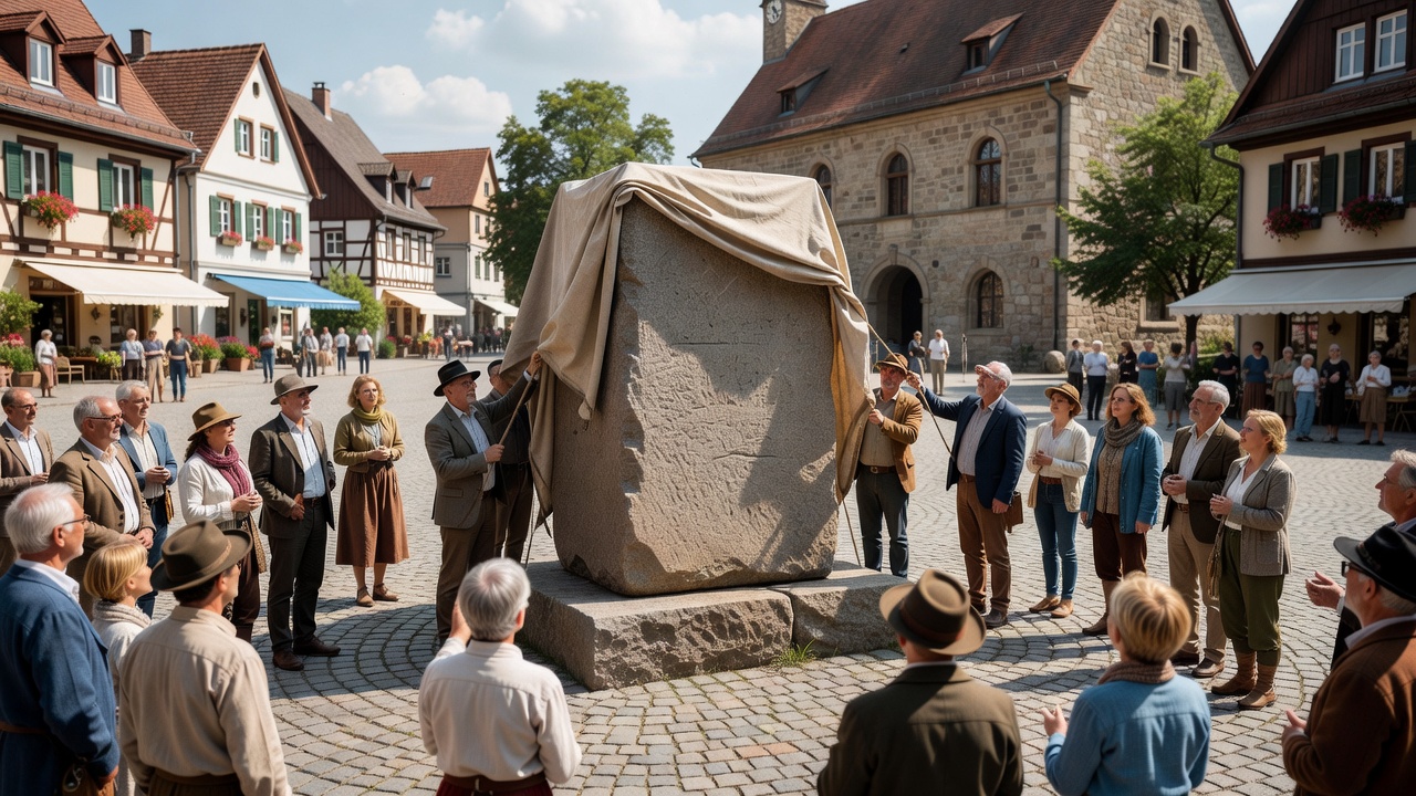 New Stone Monument Honors Steinhain Founders